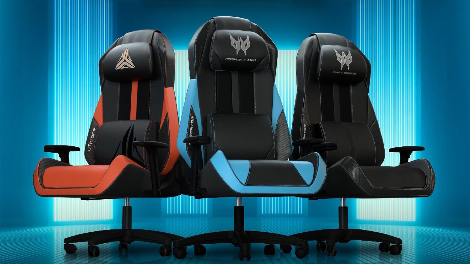 Ultra Comfort PredatorxOsim Gamer Massage Chair With Bluetooth Speakers