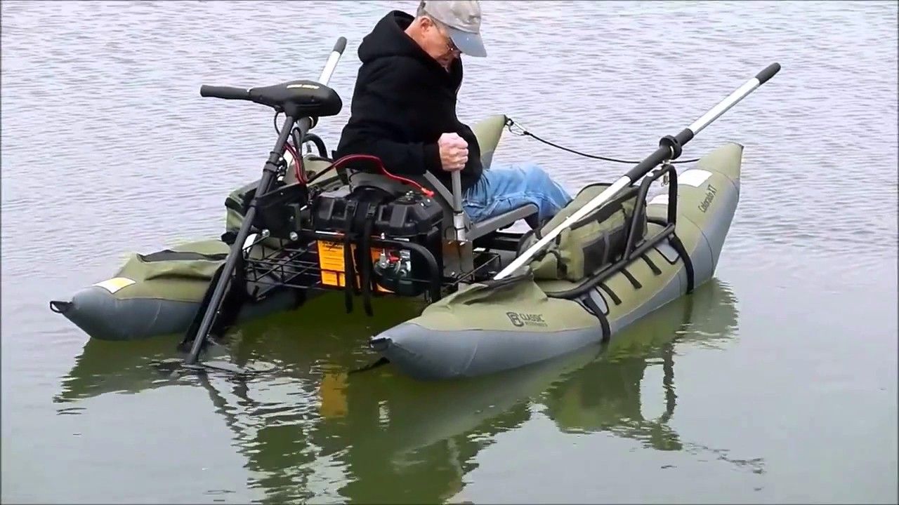 Catch Fish In Style With An Inflatable Pontoon