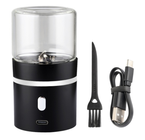 Light Electric Smoke Grinder Herbal Stainless Steel - Image 6