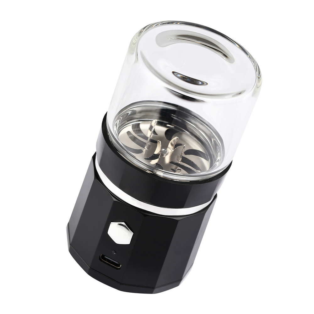 Light Electric Smoke Grinder Herbal Stainless Steel - Image 5