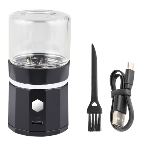 Light Electric Smoke Grinder Herbal Stainless Steel - Image 7