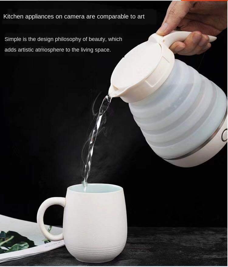 Foldable Kettle Stainless Steel Electric Silicone Kettle Traveller Kettle Portable - Image 8