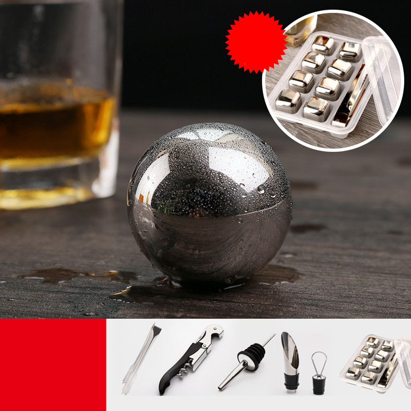 304 Stainless Steel Quick Whiskey Ice Cubes - Image 7