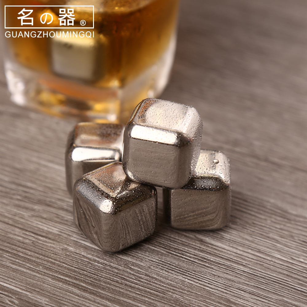 304 Stainless Steel Quick Whiskey Ice Cubes - Image 3
