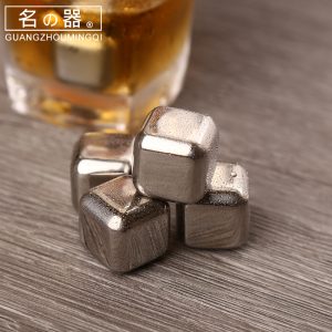 304 Stainless Steel Quick  Whiskey Ice Cubes