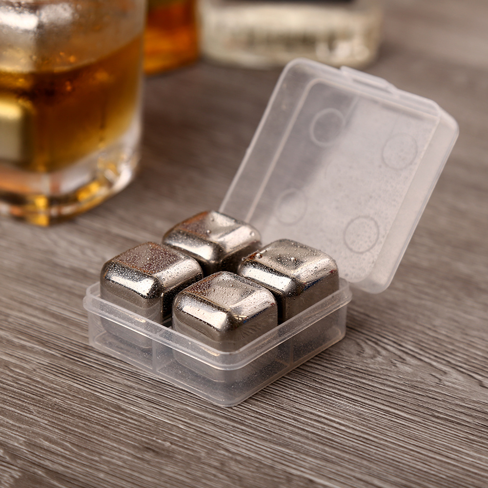 304 Stainless Steel Quick Whiskey Ice Cubes